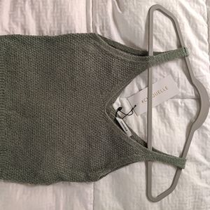 Chiquelle olive green crop